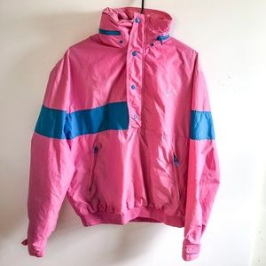 Vintage Streetwear Nike Jacket Pink Size Medium